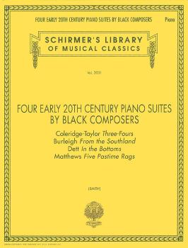 Four Early 20th Century Piano Suites by Black Composers (Schirmer Libr (HL-50482960)