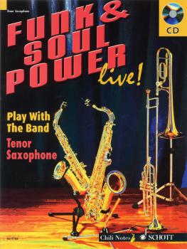 Funk & Soul Power: Play Tenor Sax with the Band (HL-49015688)