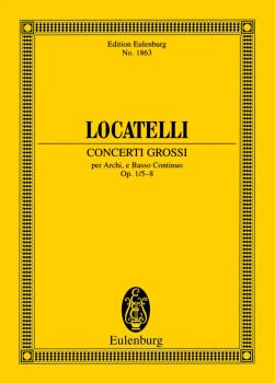 Concerti Grossi Op. 1, Nos. 5-8 (Study Score) (HL-49016759)