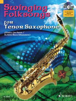 Swinging Folksongs Play-along For Tenor Saxophone Bk/cd With Piano Par (HL-49016930)