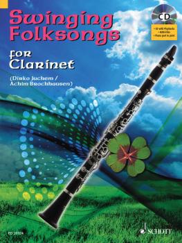 Swinging Folksongs Play-along For Clarinet Bk/cd With Piano Parts To P (HL-49016934)