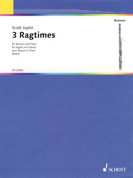 3 Ragtimes (for Bassoon and Piano) (HL-49017552)