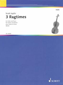 3 Ragtimes (for Violin and Piano) (HL-49017554)
