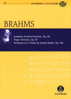 Academic Festival Overture, Op.80 Tragic Overture, Op.81 Variations on (HL-49017698)