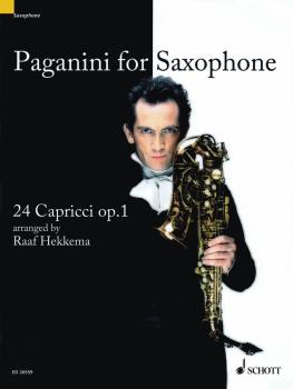 Paganini for Saxophone: 24 Capricci, Op. 1 Soprano or Alto Saxophone (HL-49017973)