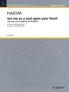 Set Me as a Seal upon Your Heart: Soprano and Organ Piano (HL-49018224)