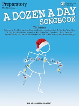 A Dozen a Day Christmas Songbook - Preparatory (Mid-Elementary Level) (HL-00147365)
