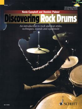 Discovering Rock Drums: An Introduction to Rock and Pop Styles, Techni (HL-49018700)