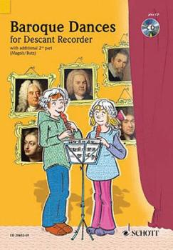 Baroque Dances for 2 Soprano Recorders (Book/CD) (HL-49018956)