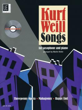 Kurt Weill Songs: Alto and Tenor Saxophone with CD of Performance and  (HL-49019099)