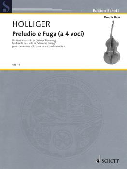Preludio e Fuga (a 4 Voci): Double Bass Solos in Viennese tuning (HL-49019469)