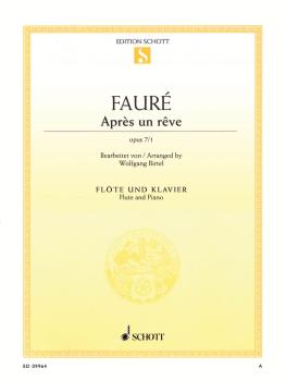Aprs un rve, Op. 7, No. 1 (Flute and Piano) (HL-49019706)