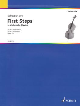 First Steps in Violoncello Playing, Op. 101 (For 1-2 Violoncellos) (HL-49019939)