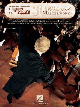 30 Classical Masterworks: E-Z Play Today Volume 18 (HL-00149113)