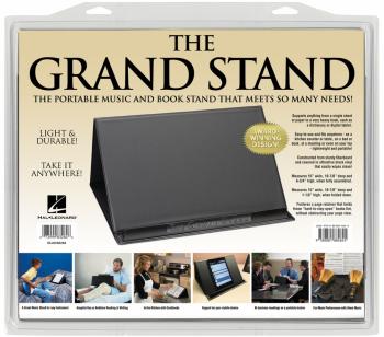 The Grand Stand® Portable Music and Bookstand (Black) (HL-00183284)