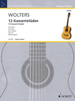 12 Concert Etudes Op. 41 (for Solo Guitar) (HL-49044091)