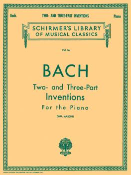 30 Two- and Three-Part Inventions (Schirmer Library of Classics Volume (HL-50252060)
