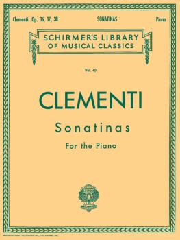 12 Sonatinas, Op. 36, 37, 38 (Schirmer Library of Classics Volume 40 P (HL-50252300)