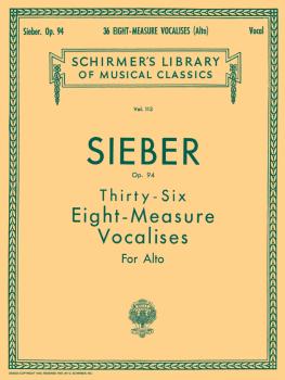 36 Eight-Measure Vocalises, Op. 94: Schirmer Library of Classics Volum (HL-50252810)