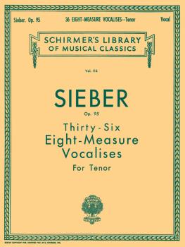 36 Eight-Measure Vocalises, Op. 95: Schirmer Library of Classics Volum (HL-50252820)