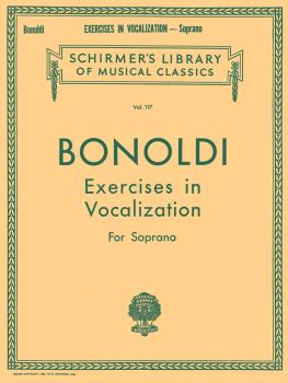 Exercises in Vocalization: Schirmer Library of Classics Volume 117 (HL-50252850)