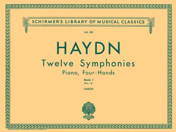 12 Symphonies, Book 1: Schirmer Library of Classics Volume 189 Piano D (HL-50253330)