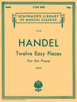 12 Easy Pieces (Schirmer Library of Classics Volume 381 Piano Solo) (HL-50254630)