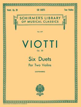 6 Duets, Op. 20: Schirmer Library of Classics Volume 519 Score and Par (HL-50255420)