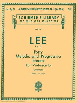 40 Melodic and Progressive Etudes, Op. 31 - Book 2: Schirmer Library o (HL-50255870)
