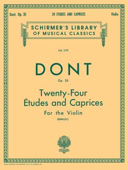 24 Etudes and Caprices, Op. 35 (Schirmer Library of Classics Volume 11 (HL-50258080)