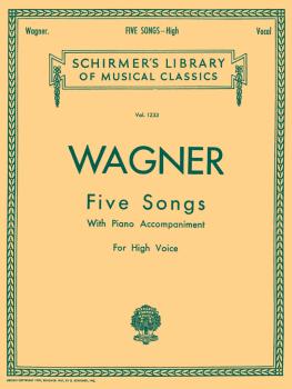 5 Songs: Schirmer Library of Classics Volume 1233 High Voice (HL-50258190)