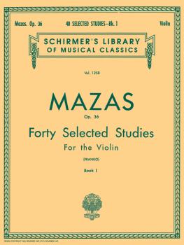 40 Selected Studies, Op. 36 - Book 1: Schirmer Library of Classics Vol (HL-50258300)