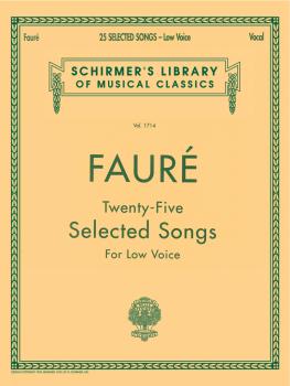 25 Selected Songs: Schirmer Library of Classics Volume 1714 Low Voice (HL-50261070)