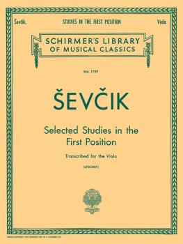Selected Studies in the First Position: Schirmer Library of Classics V (HL-50261280)