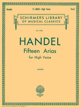 15 Arias: Schirmer Library of Classics Volume 1745 High Voice (HL-50261330)