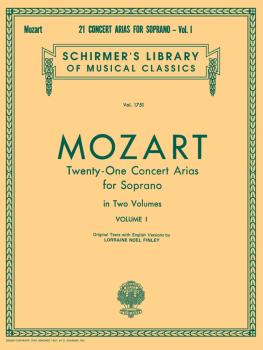21 Concert Arias for Soprano - Volume I: Schirmer Library of Classics  (HL-50261390)
