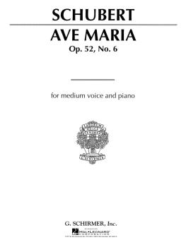 Ave Maria: Medium Voice in A-Flat (HL-50273810)