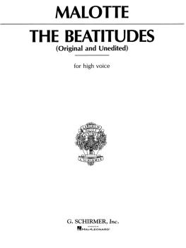 Beatitudes (High Voice) (HL-50280830)