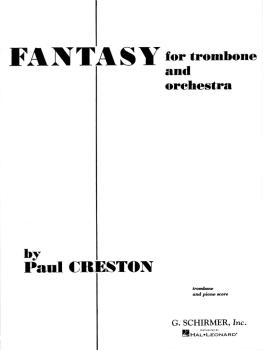 Fantasy, Op. 42: Trombone and Piano Reduction Score and Parts (HL-50285630)