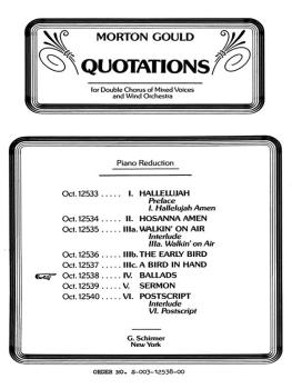 Ballads From Quotations With Orchestra (HL-50323620)