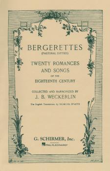 Bergerettes - Pastoral Ditties (Voice and Piano) (HL-50326120)