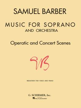 Music for Soprano and Orchestra (Voice and Piano) (HL-50331490)