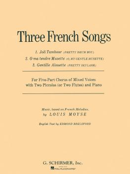 3 French Songs (SSATB) (HL-50332540)