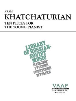 10 Pieces for the Young Pianist (Piano Solo) (HL-50333400)