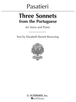 3 Sonnets from the Portuguese (Voice and Piano) (HL-50336620)