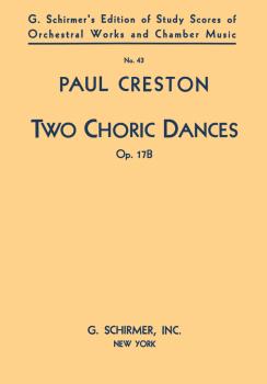 2 Choric Dances, Op. 17b (Study Score No. 43) (HL-50339060)