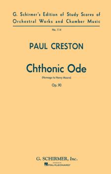 Chthonic Ode, Op. 90 (Homage to Henry Moore) (Study Score No. 114) (HL-50339680)