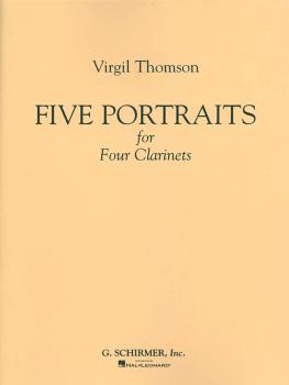 5 Portraits for 4 Clarinets (Full Score) (HL-50371610)