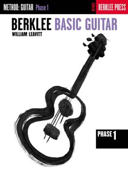 Berklee Basic Guitar - Phase 1 (Guitar Technique) (HL-50449460)