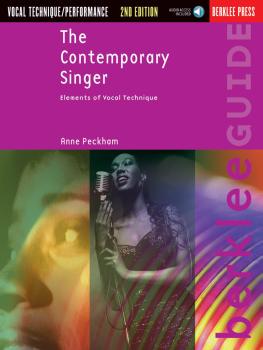 The Contemporary Singer - 2nd Edition: Elements of Vocal Technique (HL-50449595)